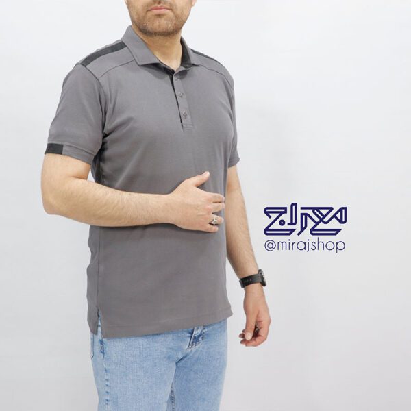 تیشرت پنبه فانریپ یقه دار 1950