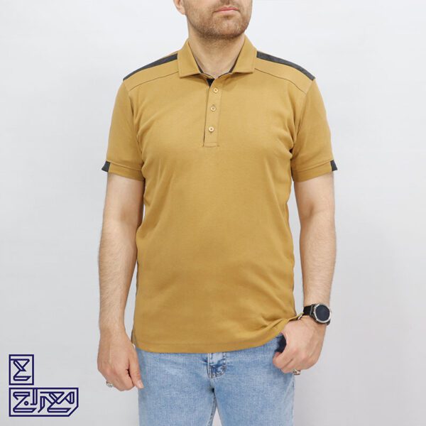 تیشرت پنبه فانریپ یقه دار 1950