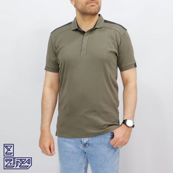 تیشرت پنبه فانریپ یقه دار 1950