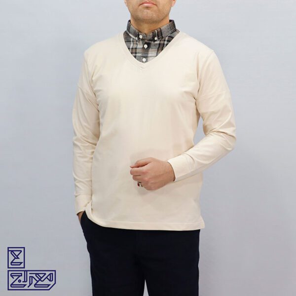 بلوز پنبه ماراتن یقه پیراهنی 1295