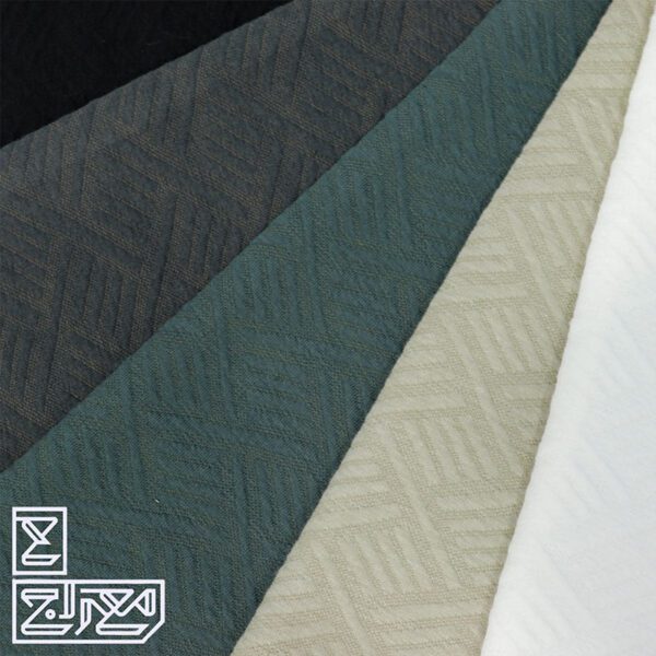 تیشرت پنبه ژاکارد یقه کوبایی 2196