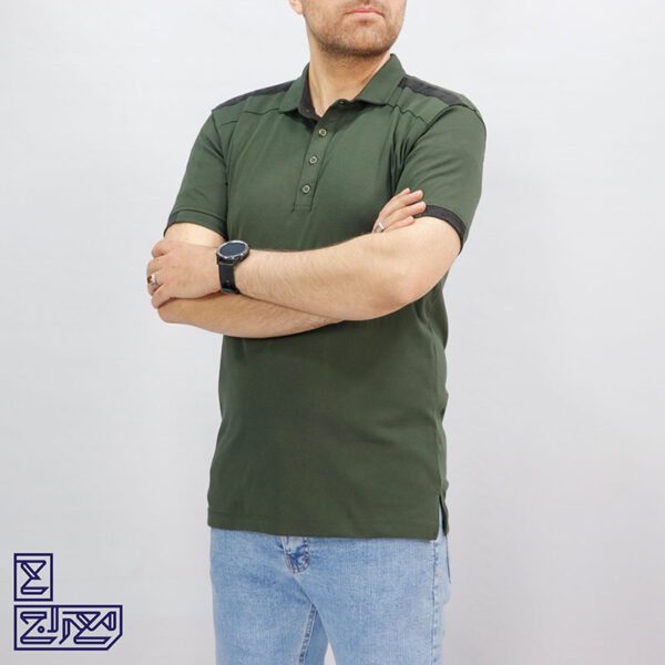 تیشرت پنبه فانریپ یقه دار 1950