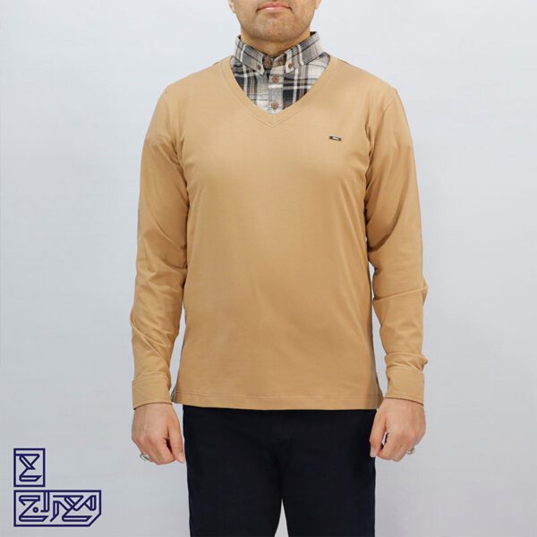 بلوز پنبه ماراتن یقه پیراهنی 1295