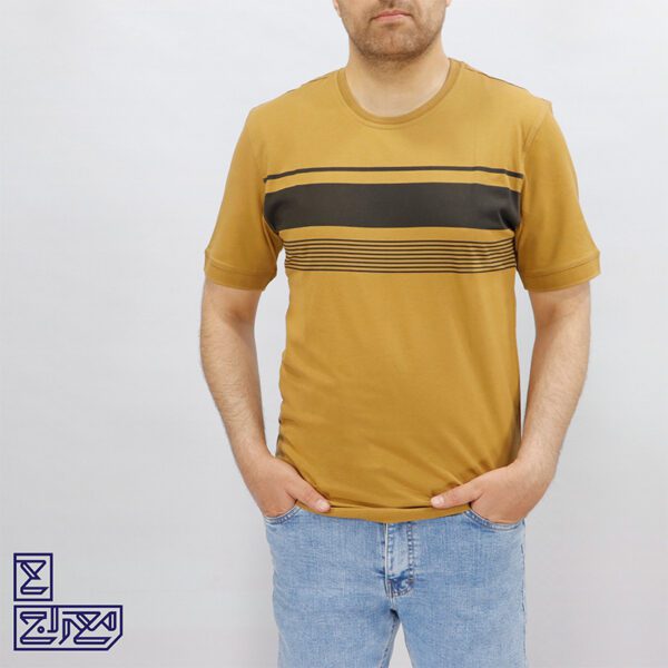 تیشرت آستین کوتاه طرحدار 2192
