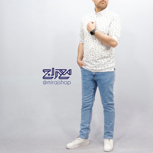 تیشرت‌ پنبه‌ جودون چاپی 01102199