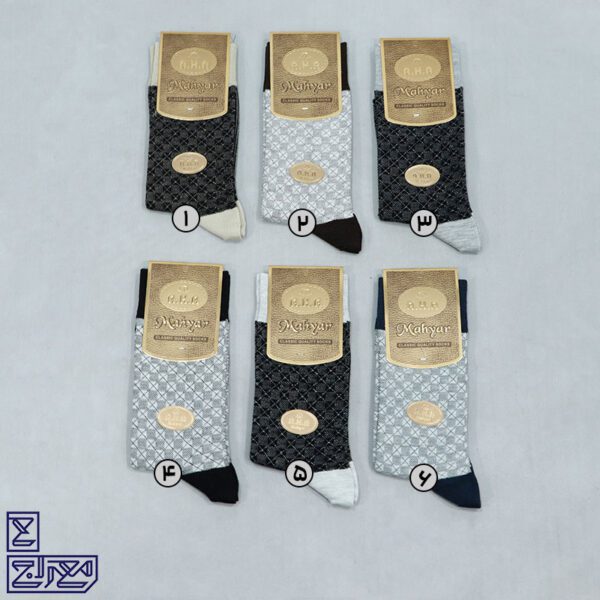 جوراب نانو آنتی باکتریال ساقدار مردانه 1013