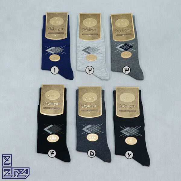 جوراب نانو آنتی باکتریال ساقدار مردانه 1012