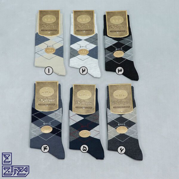 جوراب نانو آنتی باکتریال ساقدار مردانه 1011