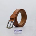 کمربند زبانه دار چرم طبیعی اعلا 1220