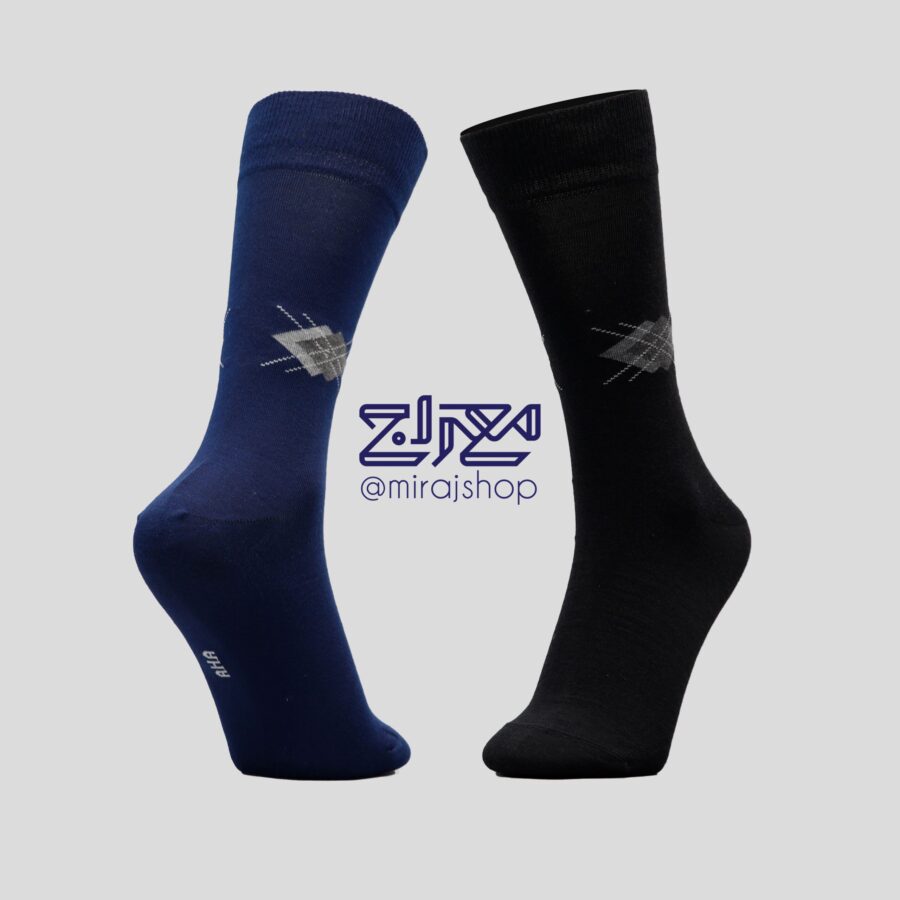 4 جوراب نانو آنتی باکتریال ساقدار مردانه 1012