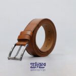 کمربند زبانه دار چرم طبیعی اعلا 1220