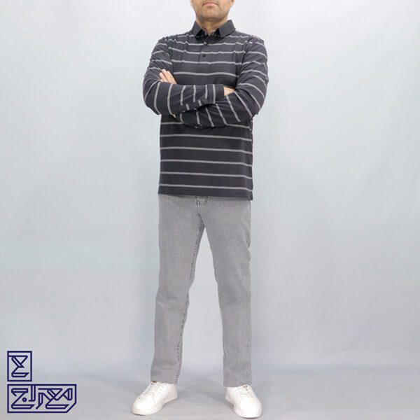 تیشرت‌‌ پنبه‌‌ جودون‌ رینگر آستین دار