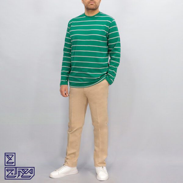 تیشرت پنبه رینگر یقه گرد