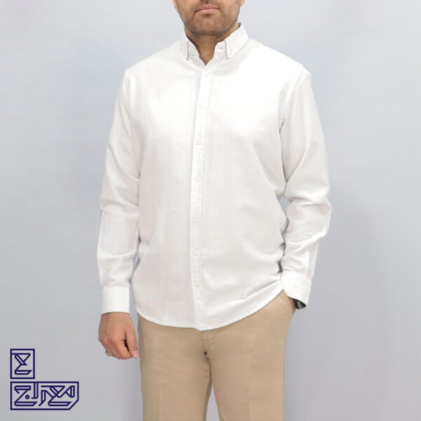 پیراهن پنبه ژاکارد راه راه