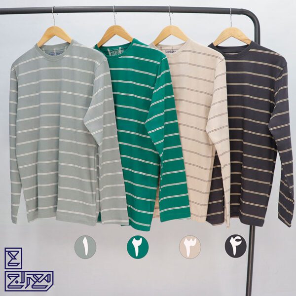 تیشرت پنبه رینگر یقه گرد