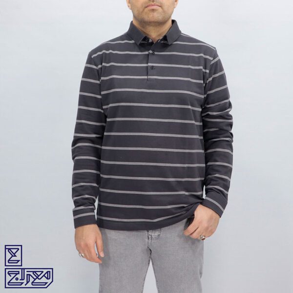 تیشرت‌‌ پنبه‌‌ جودون‌ رینگر آستین دار