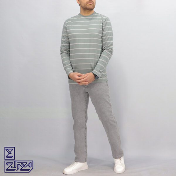 تیشرت پنبه رینگر یقه گرد