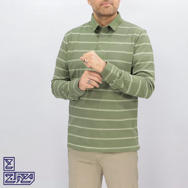 تیشرت‌‌ پنبه‌‌ جودون‌ رینگر آستین دار