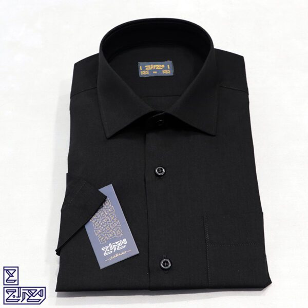 پیراهن مشکی تترون