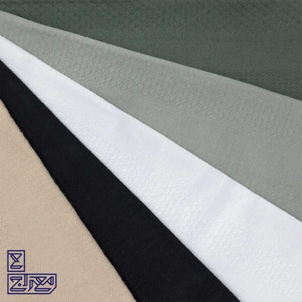 پیراهن پنبه ژاکارد راه راه