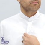پیراهن کرپ یقه دیپلمات