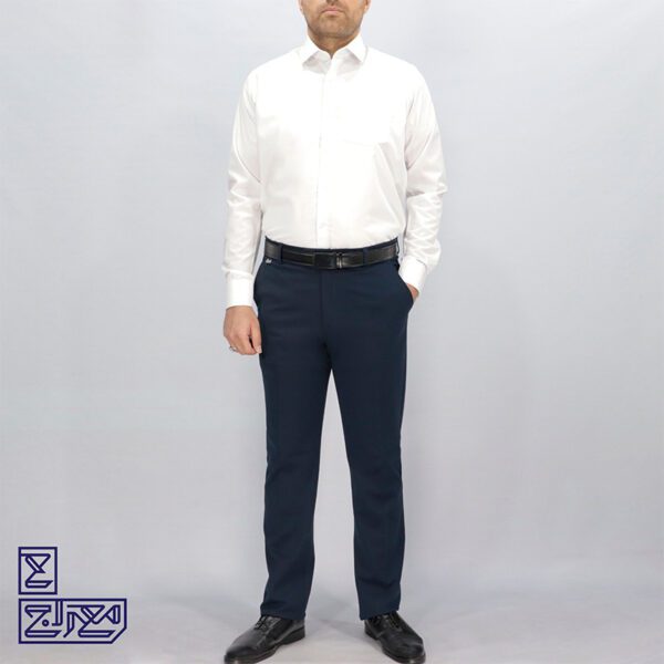 پیراهن تترون یقه دار