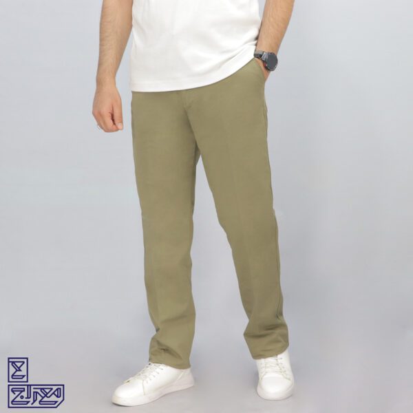 شلوار کتان کاغذی کشی