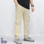 شلوار کتان کاغذی 6 جیب