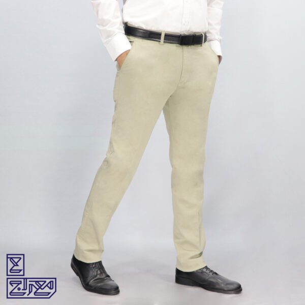 شلوار کتان کاغذی کشی