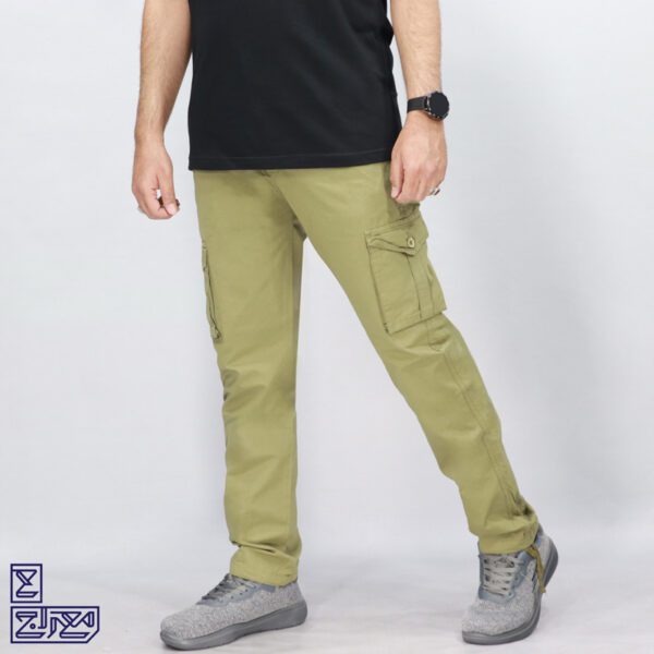 شلوار کتان کاغذی 6 جیب