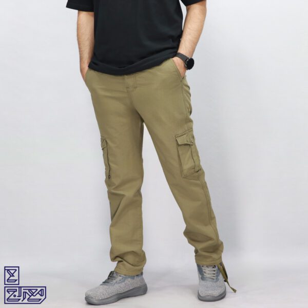 شلوار کتان کاغذی 6 جیب