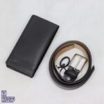 ست کیف و کمربند چرم تبریز