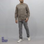 پیراهن پنبه کنفی یقه فرنچ