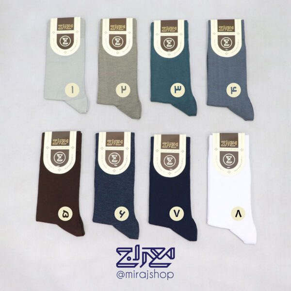 جوراب نانو و آنتی باکتریال ساقدار مردانه