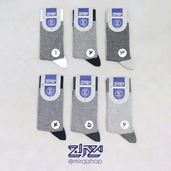 جوراب نانو و آنتی باکتریال ساقدار مردانه