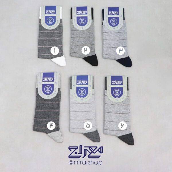 جوراب نانو و آنتی باکتریال ساقدار مردانه