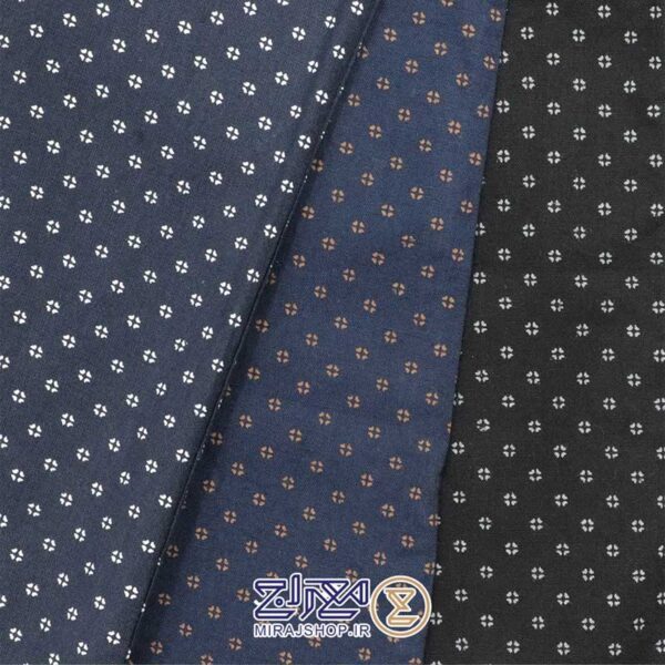 پیراهن پنبه چاپی آستین کوتاه سورنا