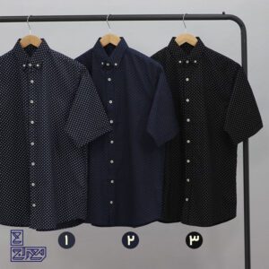 پیراهن پنبه چاپی آستین کوتاه سورنا