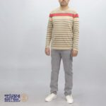 بلوز پنبه ای آنزیم شور یقه گرد