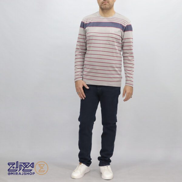 بلوز پنبه ای آنزیم شور یقه گرد