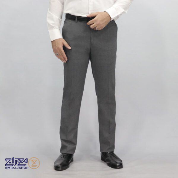 شلوار پارچه ای کشی بزایاق مردانه