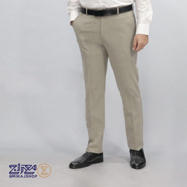 شلوار پارچه ای کشی بزایاق مردانه