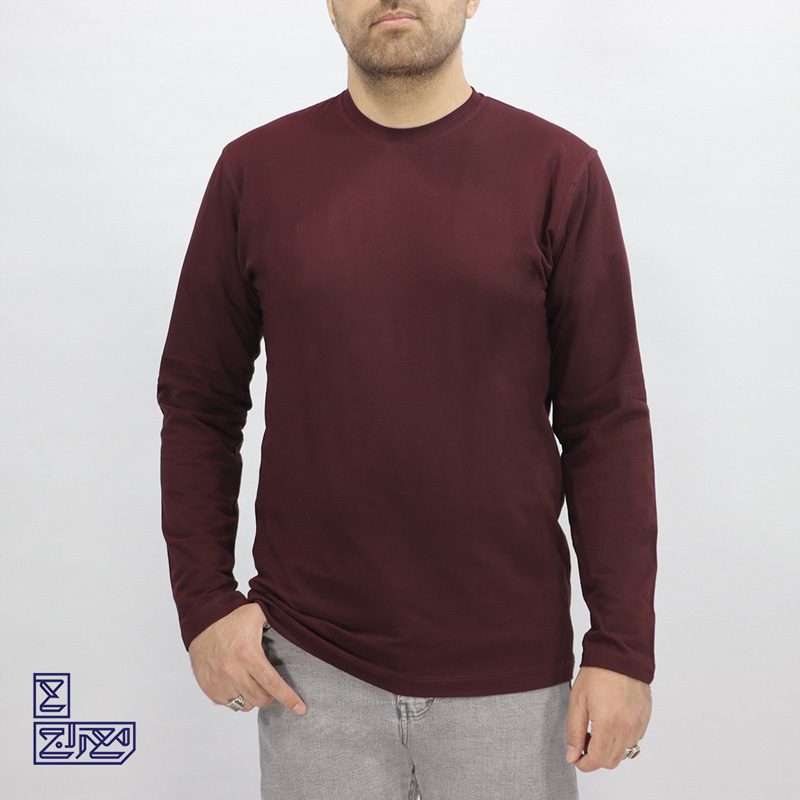 تیشرت پنبه ای آستین بلند ماراتن