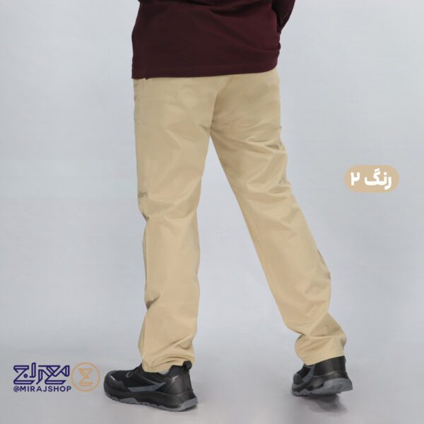 شلوار کتان مردانه کاغذی کمر کش