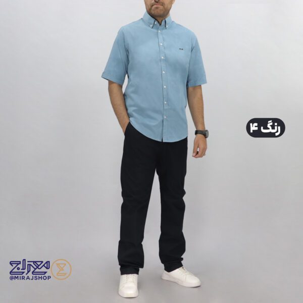 شلوار کتان مردانه کاغذی کمر کش