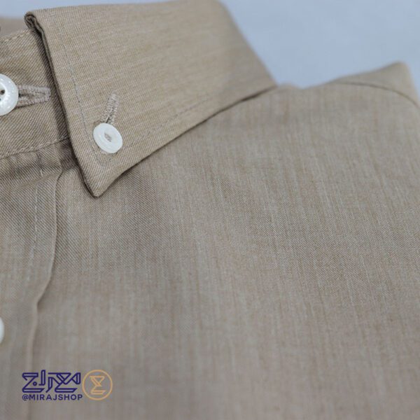 پیراهن تترون ملانژ مردانه