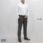 پیراهن پنبه لینن مردانه آستین بلند