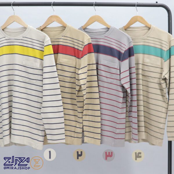 بلوز پنبه ای آنزیم شور یقه گرد