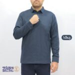 بلوز مردانه پنبه ژاکارد مچ پیراهنی