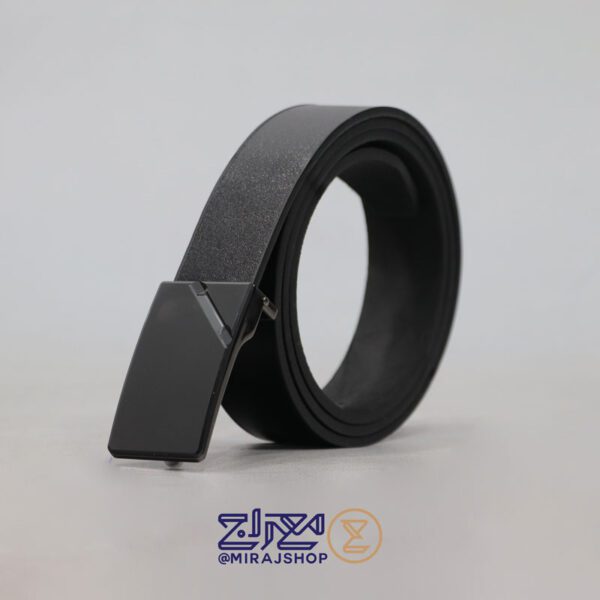 کمربندمردانه چرم طبیعی مدل پلاکی